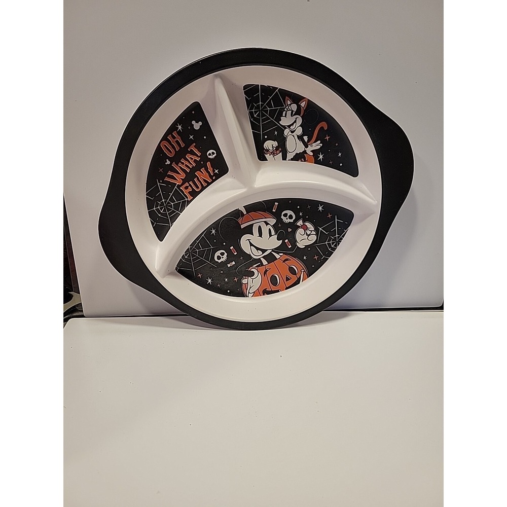 MICKEY MINNIE Disney Mouse Halloween Plate
